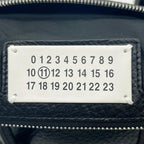 MAISON MARGIELA メゾンマルジェラ 5AC レザーxナイロン 2WAYハンドバッグ ショルダーバッグ ブラック ★美品★