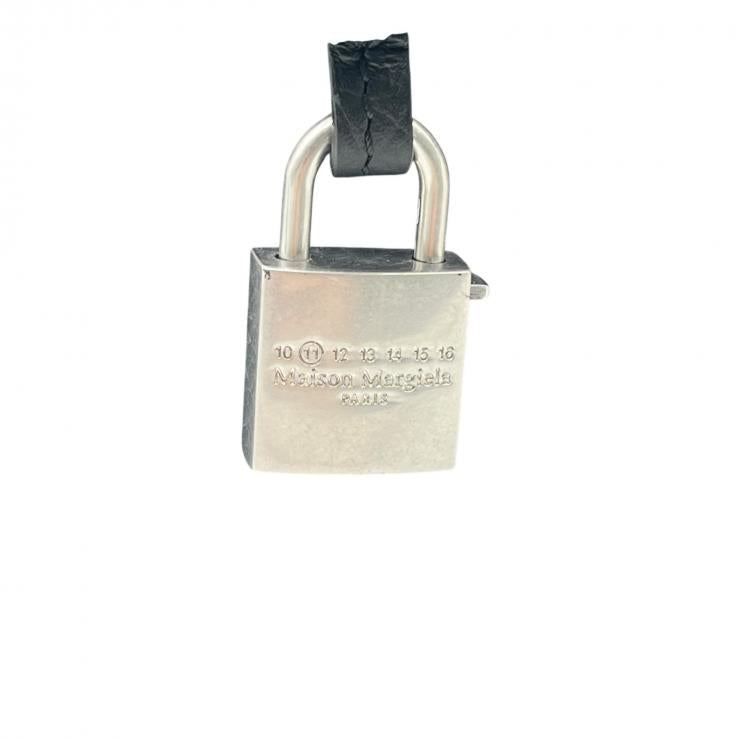 MAISON MARGIELA メゾンマルジェラ 5AC レザーxナイロン 2WAYハンドバッグ ショルダーバッグ ブラック ★美品★