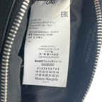 MAISON MARGIELA メゾンマルジェラ 5AC レザーxナイロン 2WAYハンドバッグ ショルダーバッグ ブラック ★美品★