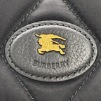 Burberry バーバリー ホースシュー ナイロン キルティング バックパック リュックサック ブラック 8118748 ★美品★ ★袋付★
