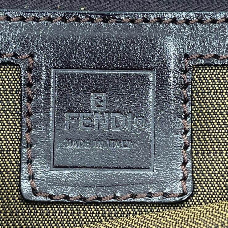 FENDI フェンディ ズッカ柄 マンマバケット ハンドバック レディース ★美品★