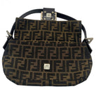 FENDI フェンディ ズッカ柄 マンマバケット ハンドバック レディース ★美品★