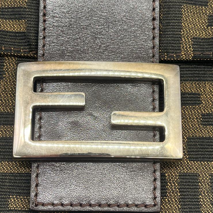 FENDI フェンディ ズッカ柄 マンマバケット ハンドバック レディース ★美品★