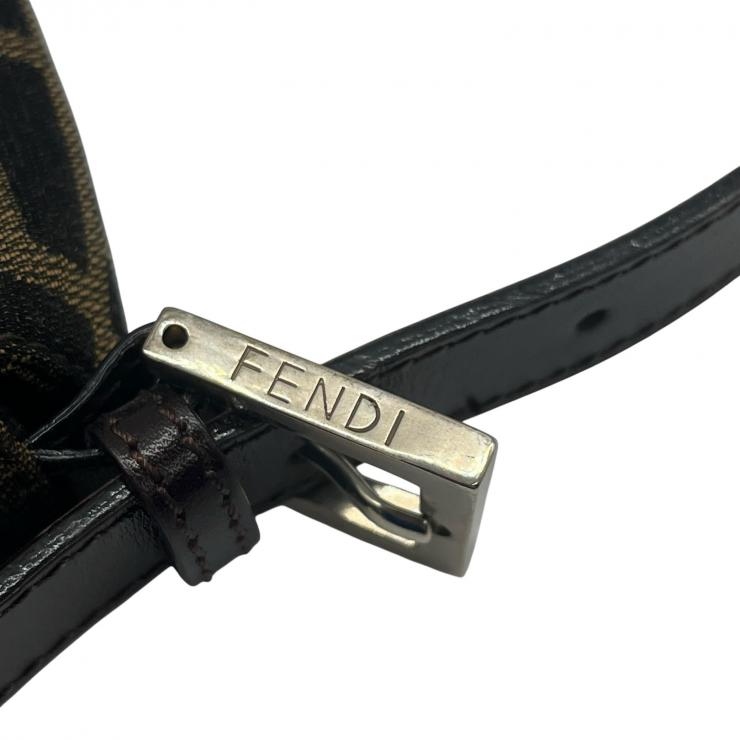 FENDI フェンディ ズッカ柄 マンマバケット ハンドバック レディース ★美品★