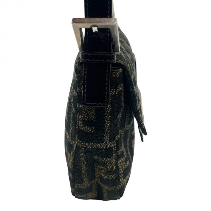 FENDI フェンディ ズッカ柄 マンマバケット ハンドバック レディース ★美品★