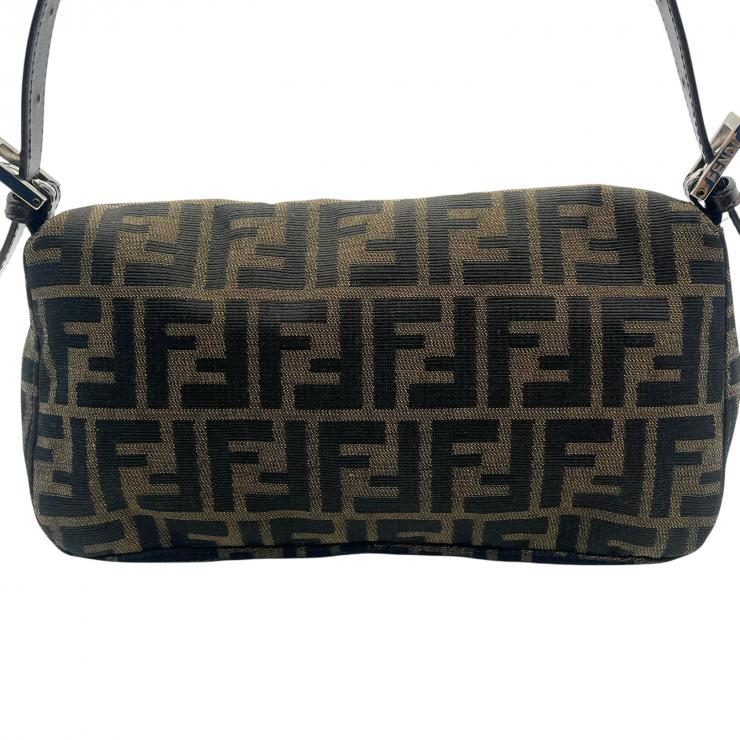 FENDI フェンディ ズッカ柄 マンマバケット ハンドバック レディース ★美品★