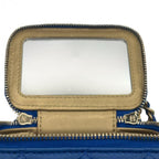 CHANEL シャネル マトラッセ ラムスキン ココマーク チェーンショルダー バニティバッグ レディース ★美品★