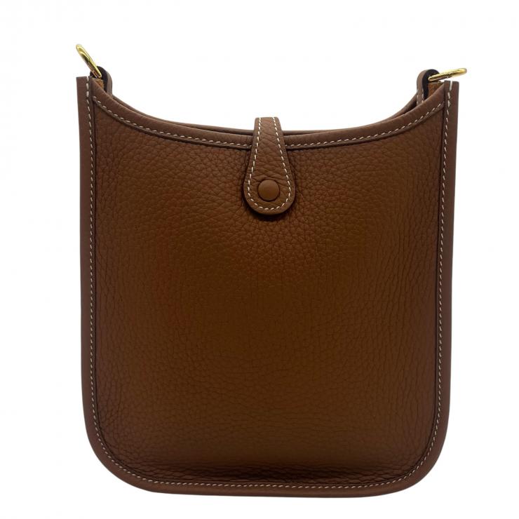 HERMES エルメス エブリン TPM ショルダーバッグ バッグ ブラウン トリヨンクレマンス ゴールド金具 K刻印 2025年製 ★ギフト品質★