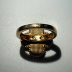 VanCleef&Arpels ヴァンクリーフ＆アーペル マジック アルハンブラ マラカイト リング Au750 K18 12号 ★美品★ ★箱付★