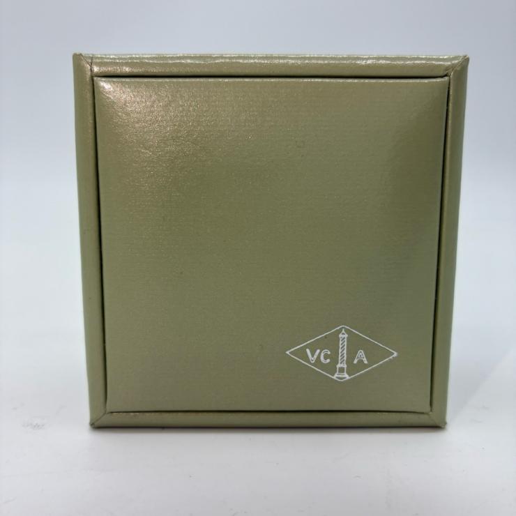 VanCleef&Arpels ヴァンクリーフ＆アーペル マジック アルハンブラ マラカイト リング Au750 K18 12号 ★美品★ ★箱付★