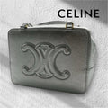 CELINE セリーヌ トリヨンフ ショルダーバッグ 2WAY シルバー U-SL-0223 ★限定品★★美品★