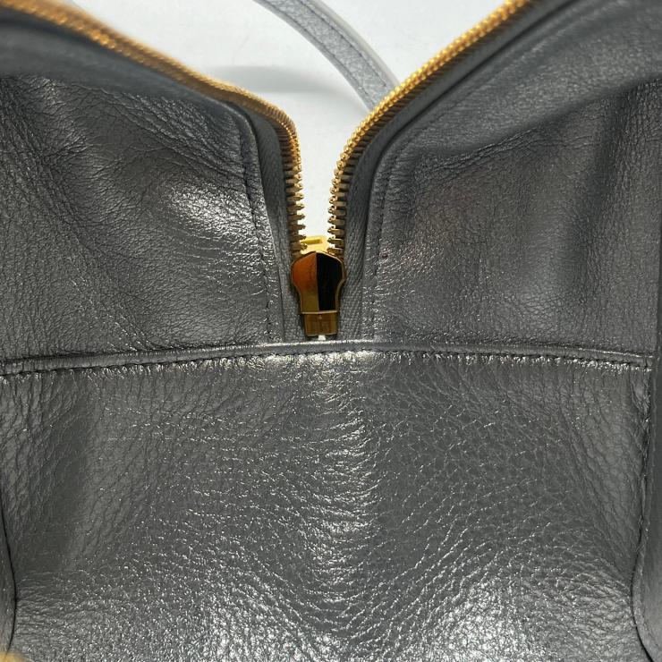 CELINE セリーヌ トリヨンフ ショルダーバッグ 2WAY シルバー U-SL-0223 ★限定品★★美品★