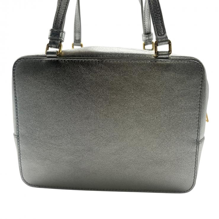 CELINE セリーヌ トリヨンフ ショルダーバッグ 2WAY シルバー U-SL-0223 ★限定品★★美品★
