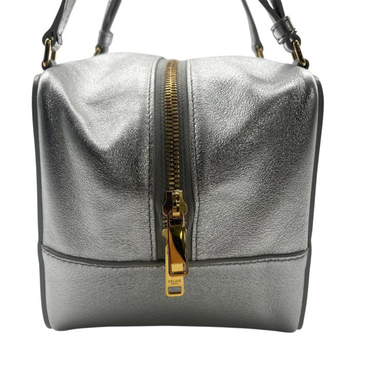 CELINE セリーヌ トリヨンフ ショルダーバッグ 2WAY シルバー U-SL-0223 ★限定品★★美品★