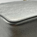 CELINE セリーヌ トリヨンフ ショルダーバッグ 2WAY シルバー U-SL-0223 ★限定品★★美品★