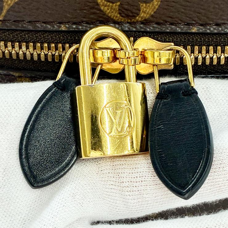 LOUIS VUITTON ルイ・ヴィトン モノグラム モノグラム・リバース ヴァニティ 2WAY ハンドバッグ ショルダー ゴールド金具 ★美品★