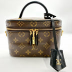 LOUIS VUITTON ルイ・ヴィトン モノグラム モノグラム・リバース ヴァニティ 2WAY ハンドバッグ ショルダー ゴールド金具 ★美品★