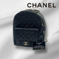 CHANEL シャネル リュック リュックサック バックパック マトラッセ キャビアスキン ゴールド金具 26番台 ★美品★ ★ギャラ付★