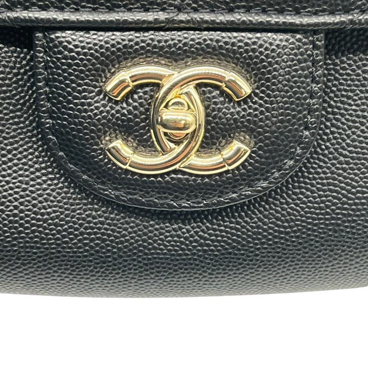 CHANEL シャネル リュック リュックサック バックパック マトラッセ キャビアスキン ゴールド金具 26番台 ★美品★ ★ギャラ付★
