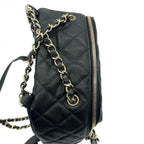 CHANEL シャネル リュック リュックサック バックパック マトラッセ キャビアスキン ゴールド金具 26番台 ★美品★ ★ギャラ付★