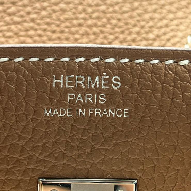 HERMES エルメス バーキン 25 トゴ ゴールド シルバー金具 K刻印 KIA649 2025年製 ★プレゼント品質★ ★美品★