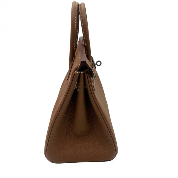 HERMES エルメス バーキン 25 トゴ ゴールド シルバー金具 K刻印 KIA649 2025年製 ★プレゼント品質★ ★美品★
