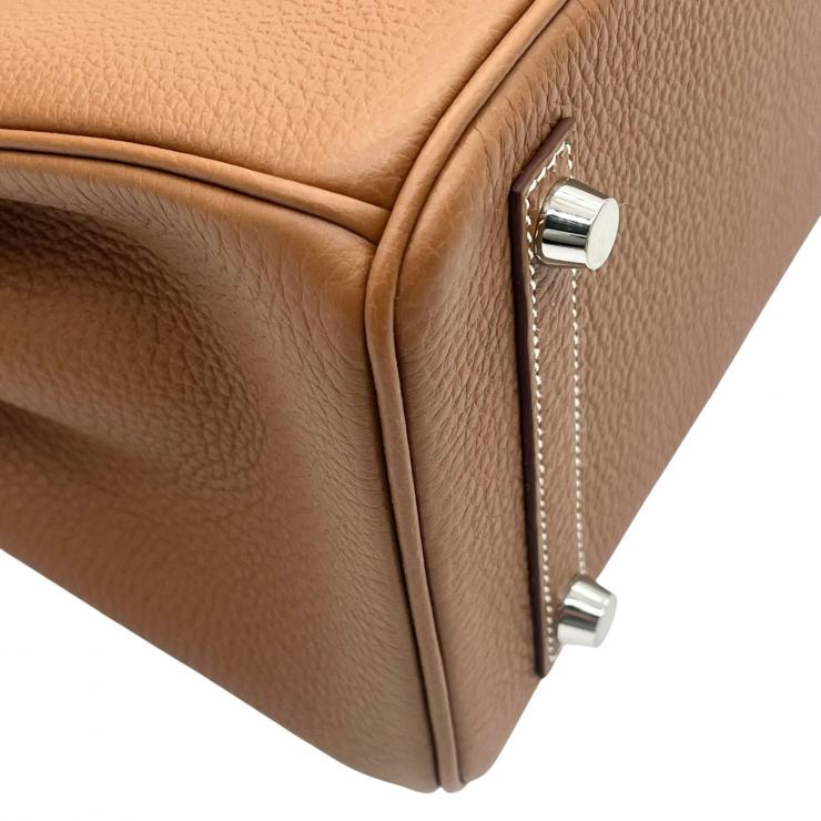 HERMES エルメス バーキン 25 トゴ ゴールド シルバー金具 K刻印 KIA649 2025年製 ★プレゼント品質★ ★美品★