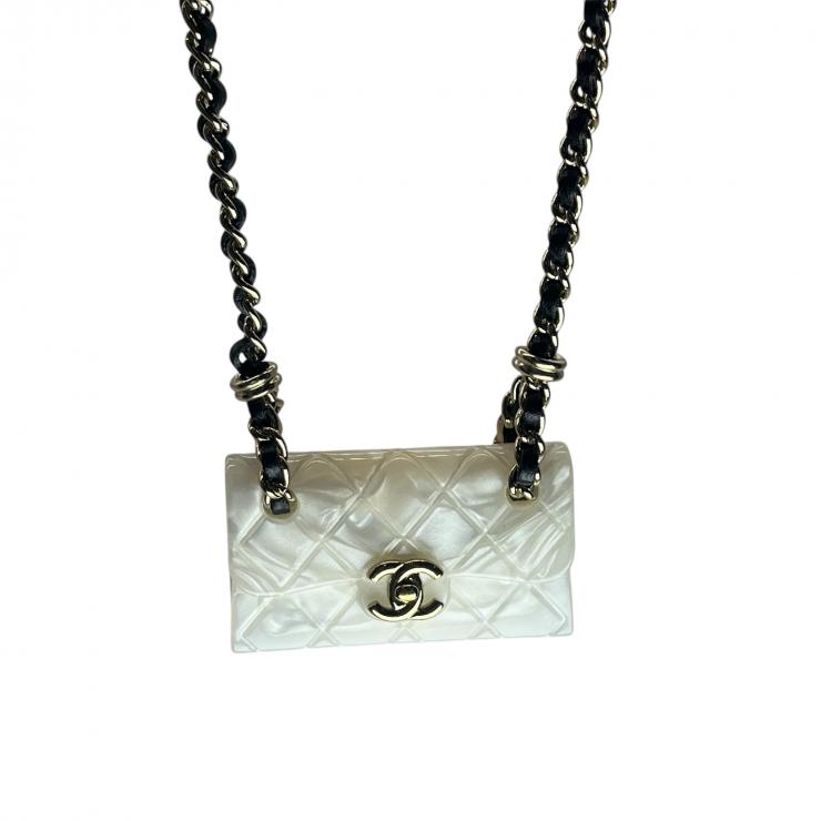 CHANEL シャネル マトラッセ バッグチャーム ネックレス ペンダント アクセサリー B23C ★クリスマスプレゼントに★