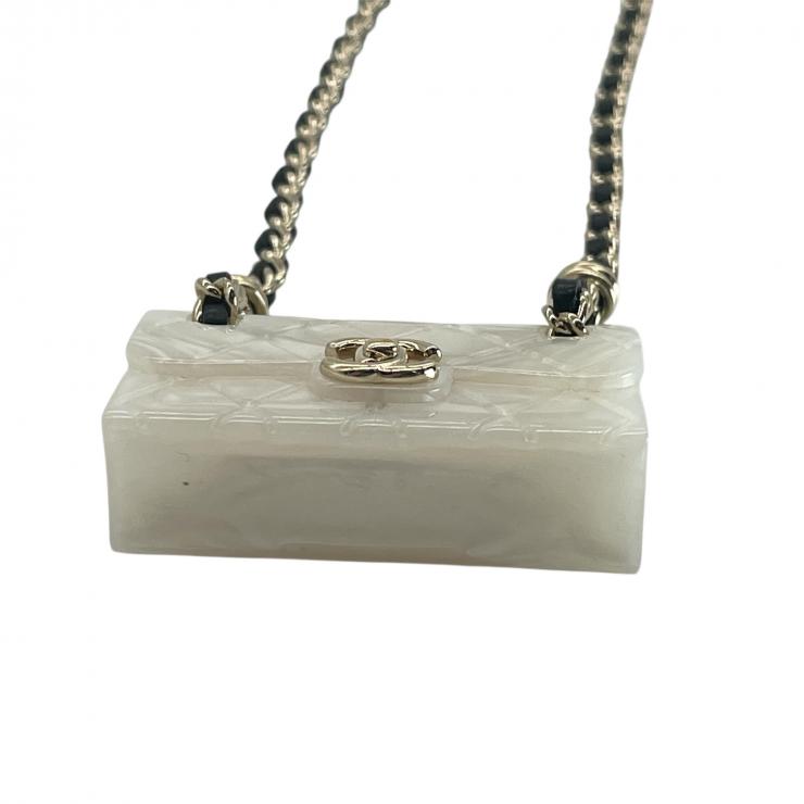 CHANEL シャネル マトラッセ バッグチャーム ネックレス ペンダント アクセサリー B23C ★クリスマスプレゼントに★