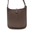 HERMES エルメス エブリン TPM ショルダーバッグ バッグ □L トリヨンクレマンス エトゥープ 2008年製 シルバー金具 ★美品★