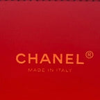 CHANEL シャネル CCフィグリー マトラッセ ココマーク ショルダーバッグ ハンドバック スモール 2WAY キャビアスキン ゴールド金具 レディース レッド ★美品★