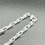 TIFFANY＆CO. ティファニー ハードウェア グラジュエイテッド リンクネックレス アクセサリー Ag925 ★美品★