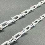 TIFFANY＆CO. ティファニー ハードウェア グラジュエイテッド リンクネックレス アクセサリー Ag925 ★美品★