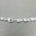 TIFFANY＆CO. ティファニー ハードウェア グラジュエイテッド リンクネックレス アクセサリー Ag925 ★美品★
