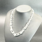 TIFFANY＆CO. ティファニー ハードウェア グラジュエイテッド リンクネックレス アクセサリー Ag925 ★美品★