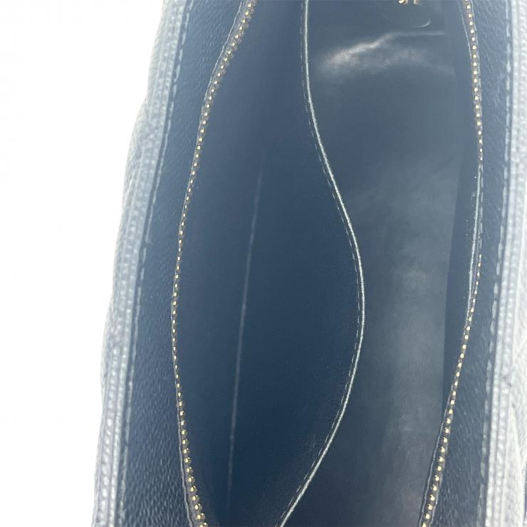 CHANEL シャネル トートバッグ 復刻トート ハンドバッグ マトラッセ キャビアスキン ココマーク ブラック ゴールド金具 ８番台 ★ギャラ付★ ギャランティーカード