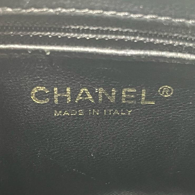 CHANEL シャネル トートバッグ 復刻トート ハンドバッグ マトラッセ キャビアスキン ココマーク ブラック ゴールド金具 ８番台 ★ギャラ付★ ギャランティーカード