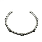 CHROME HEARTS クロムハーツ SBTバンドバングル SV925 シルバー ブレスレット アクセサリー CHクロス ★美品★