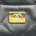 CHANEL シャネル シャネル22 ミニ ショルダーバッグ バッグ シャイニーカーフスキン ゴールド金具 ★美品★