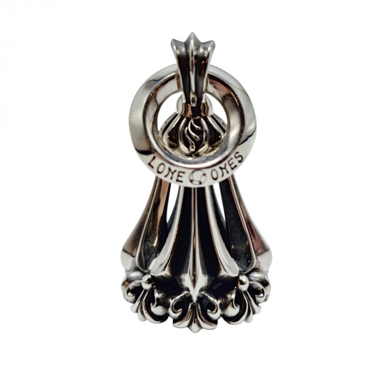 LONE ONES ロンワンズ Chrome Bell small クロムベル Sサイズ ペンダントトップ SV925 レナード・カムホート ★良品★ 箱 ギャランティーカード