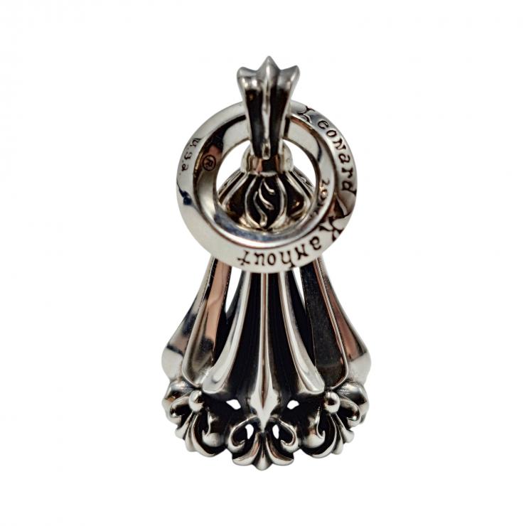 LONE ONES ロンワンズ Chrome Bell small クロムベル Sサイズ ペンダントトップ SV925 レナード・カムホート ★良品★ 箱 ギャランティーカード