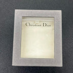 Christian Dior クリスチャンディオール ロゴ ネックレス ラインストーン ゴールド ★クリスマスプレゼントに★