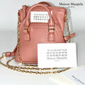 Maison Margiela メゾン マルジェラ 5AC ベビー ハンド ショルダーバッグ 2WAY ブラウン RFID反応有 ★ギャラ付★ ★美品★