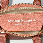 Maison Margiela メゾン マルジェラ 5AC ベビー ハンド ショルダーバッグ 2WAY ブラウン RFID反応有 ★ギャラ付★ ★美品★