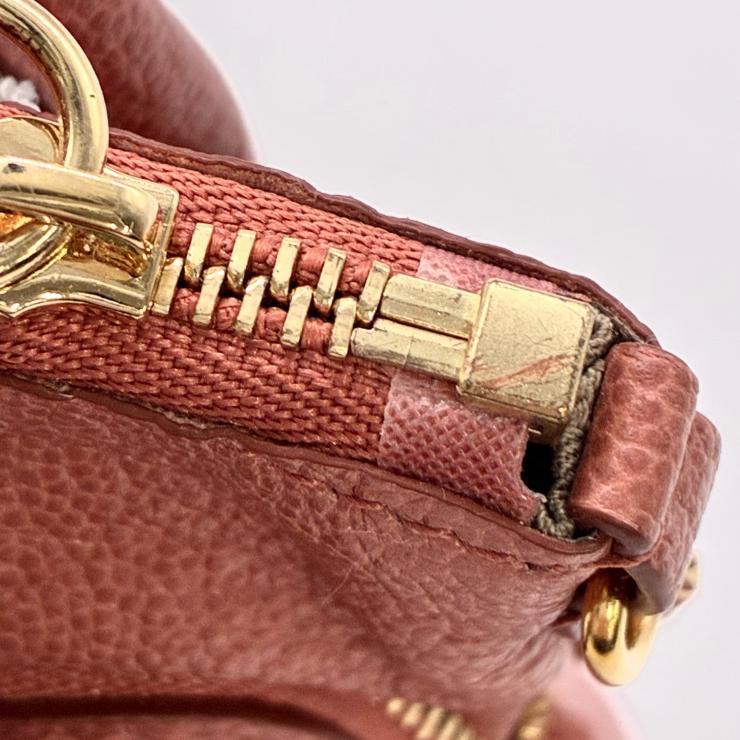Maison Margiela メゾン マルジェラ 5AC ベビー ハンド ショルダーバッグ 2WAY ブラウン RFID反応有 ★ギャラ付★ ★美品★