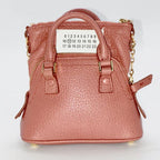 Maison Margiela メゾン マルジェラ 5AC ベビー ハンド ショルダーバッグ 2WAY ブラウン RFID反応有 ★ギャラ付★ ★美品★