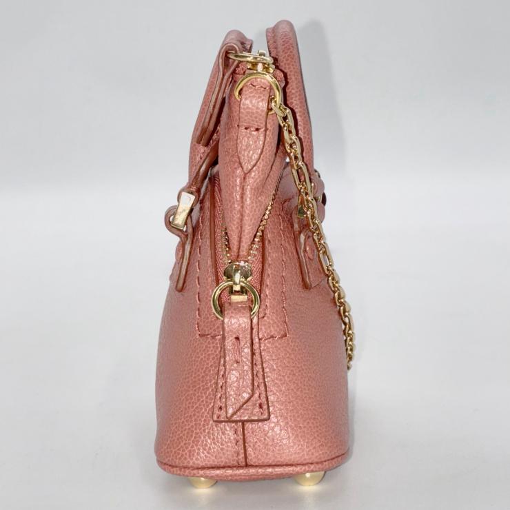 Maison Margiela メゾン マルジェラ 5AC ベビー ハンド ショルダーバッグ 2WAY ブラウン RFID反応有 ★ギャラ付★ ★美品★