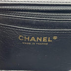 CHANEL シャネル 2.55 グラフィティ Wチェーンショルダーバッグ Wフラップ 型押し ゴールド金具 28番台 ★美品★★ギャラ付★