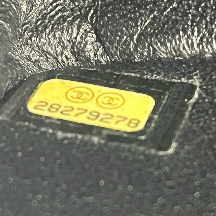 CHANEL シャネル 2.55 グラフィティ Wチェーンショルダーバッグ Wフラップ 型押し ゴールド金具 28番台 ★美品★★ギャラ付★