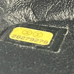 CHANEL シャネル 2.55 グラフィティ Wチェーンショルダーバッグ Wフラップ 型押し ゴールド金具 28番台 ★美品★★ギャラ付★